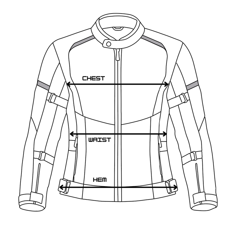 Size guide diagram
